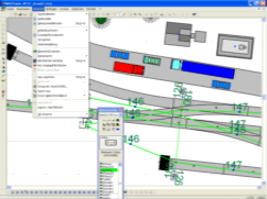 Galerie 5 - Planung in 2D mit Oberleitung